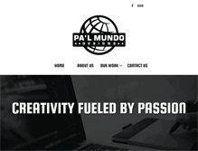 Tablet Screenshot of palmundodesigns.com
